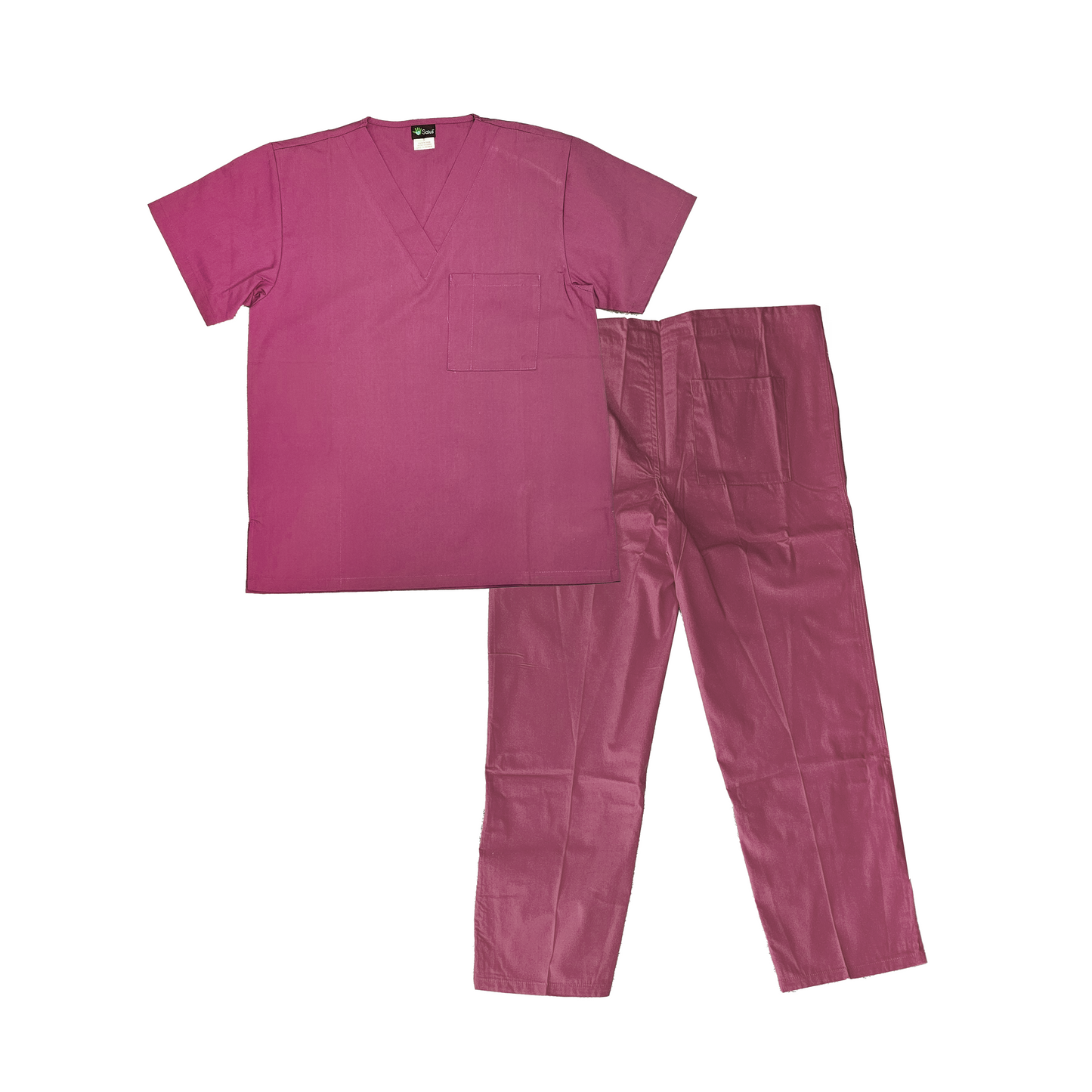 Scrub Set: 1 Pocket Top 1 Pocket Pant