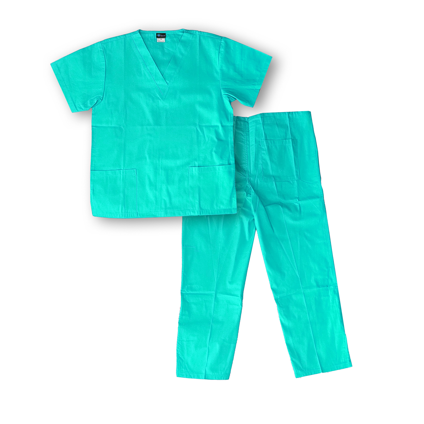 Scrub Set: 2 Pocket Top 1 Pocket Pant