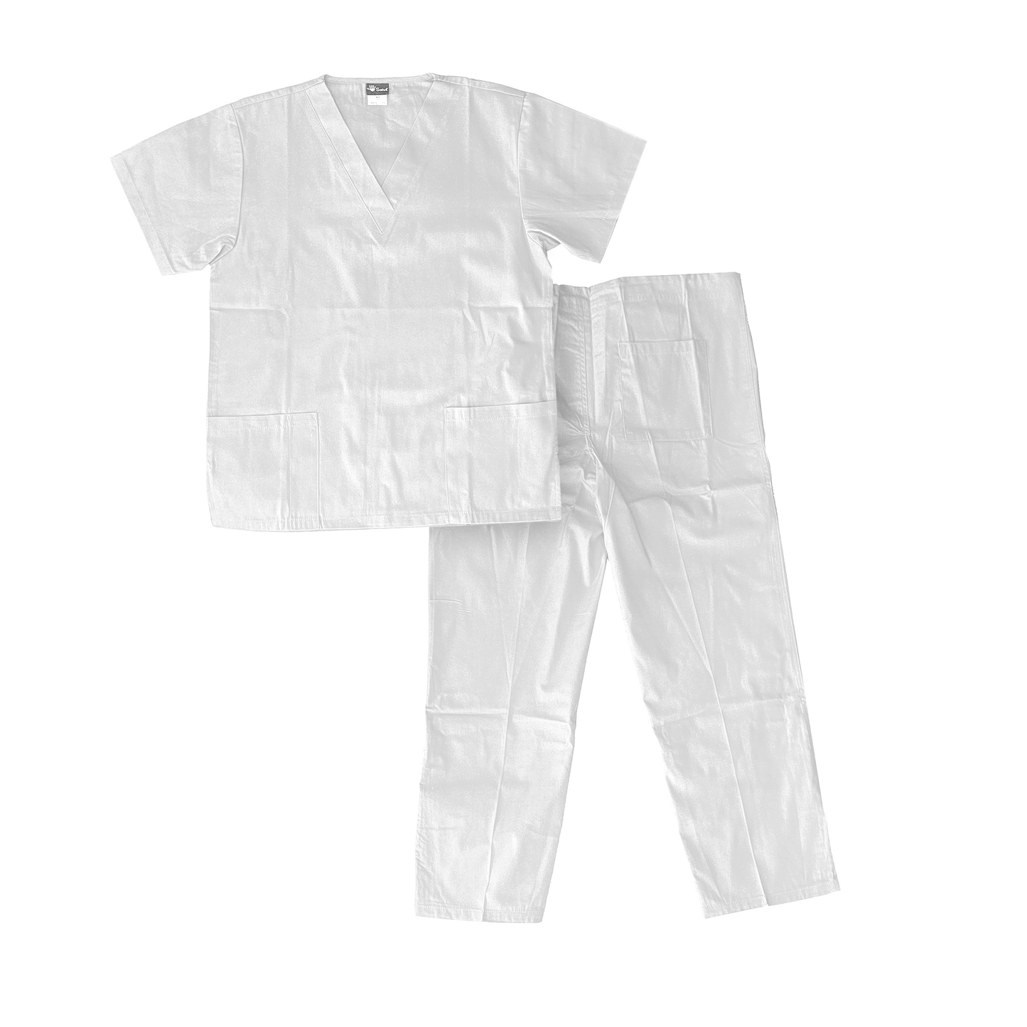 Scrub Set: 2 Pocket Top 1 Pocket Pant