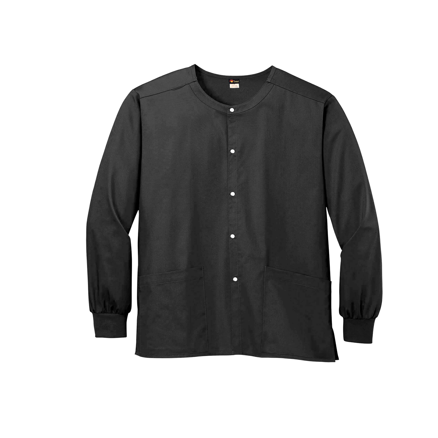 Scrub Jacket with 2 Front Pockets