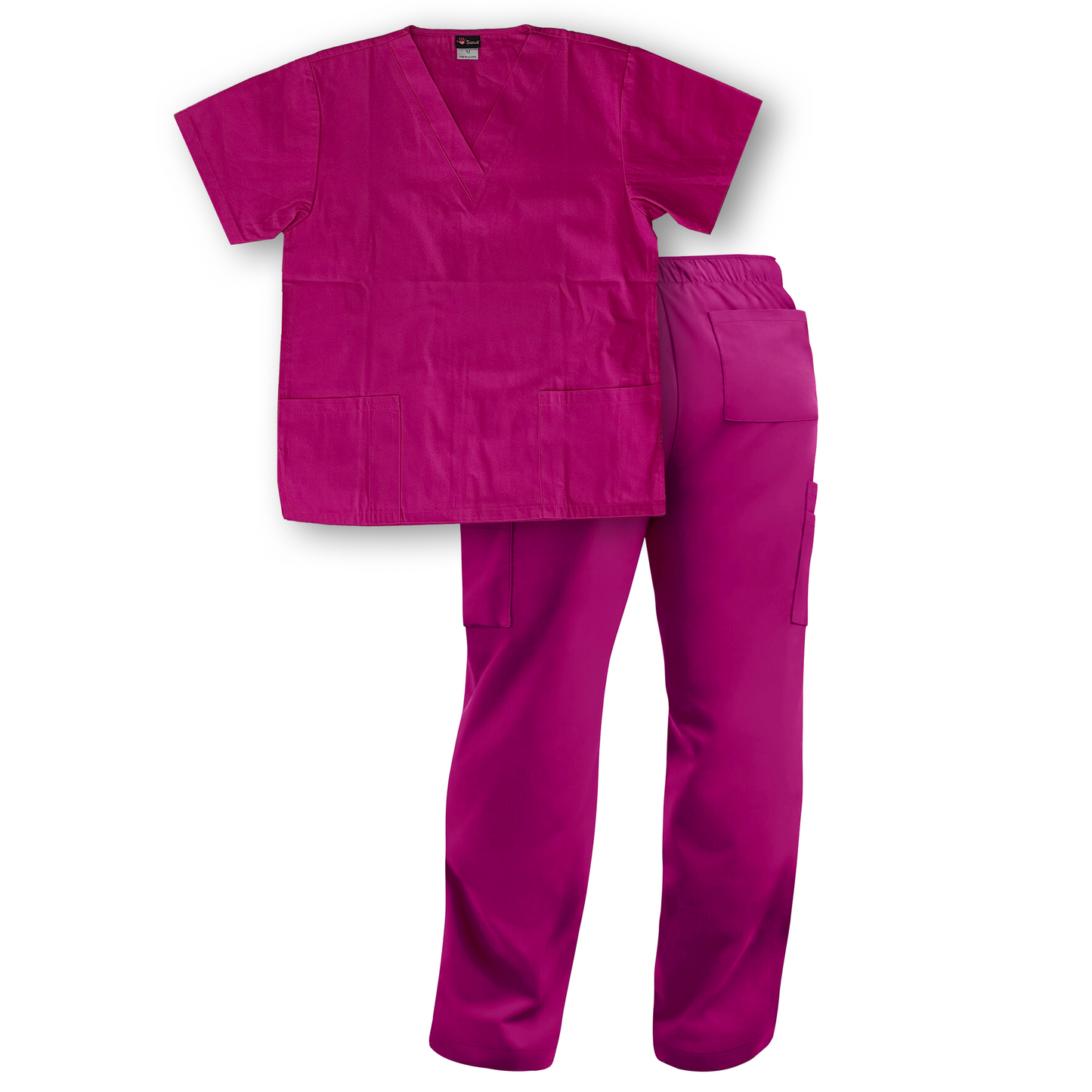 Scrub Set: 2 Pocket Top 3 Pocket Pant