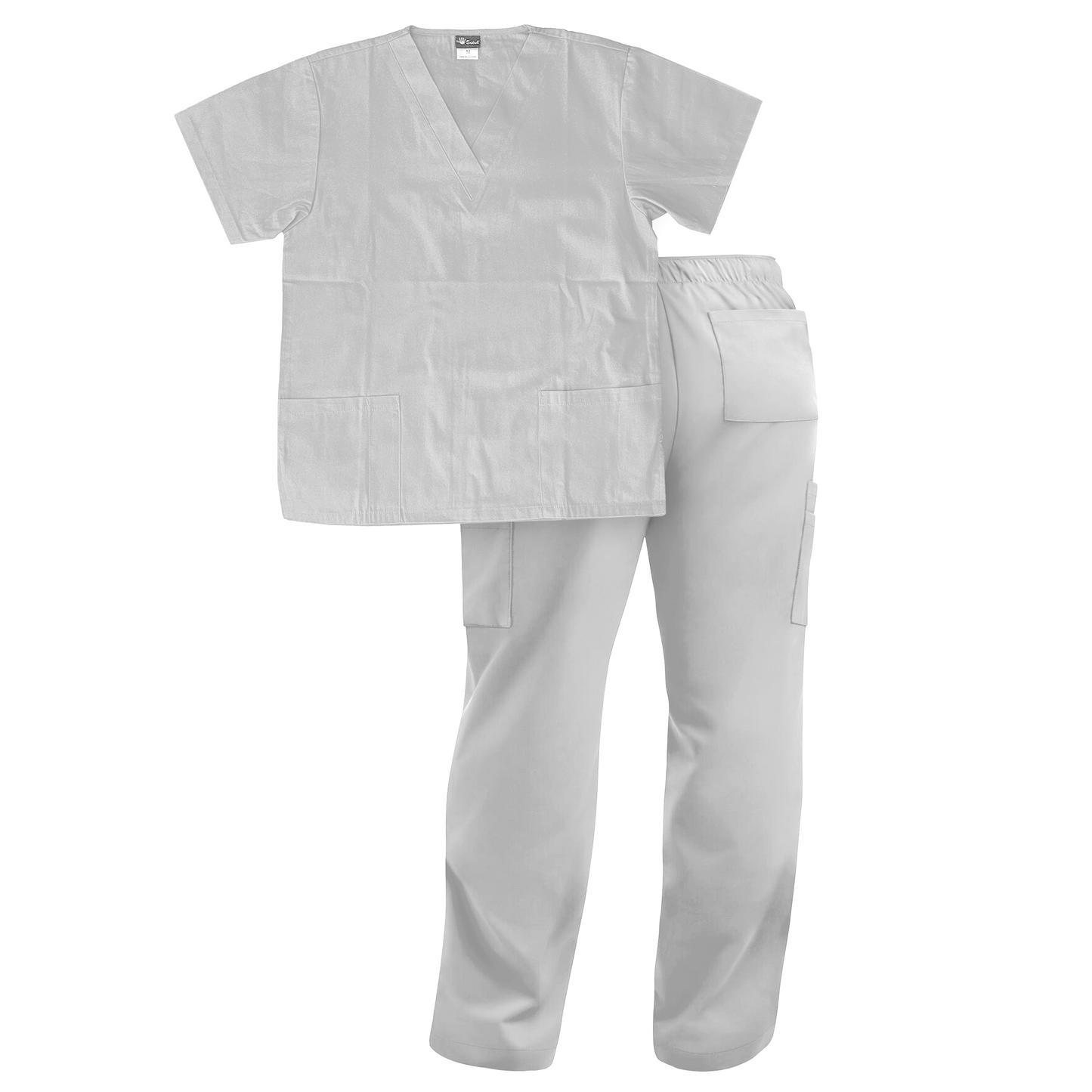 Scrub Set: 2 Pocket Top 3 Pocket Pant
