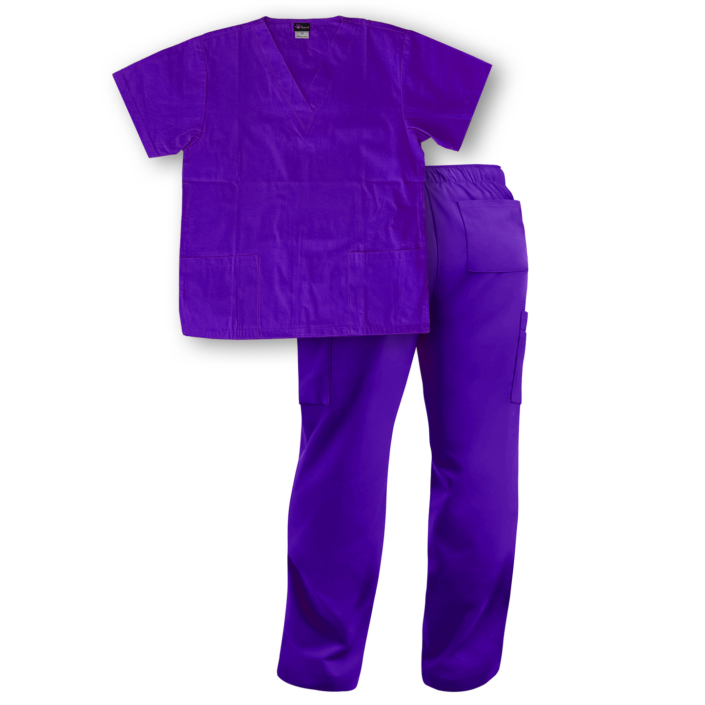 Scrub Set: 2 Pocket Top 3 Pocket Pant