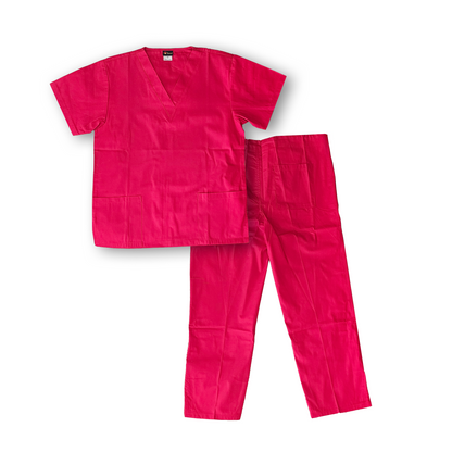 Scrub Set: 2 Pocket Top 1 Pocket Pant