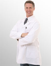 Short Lab Coat Long Sleeve