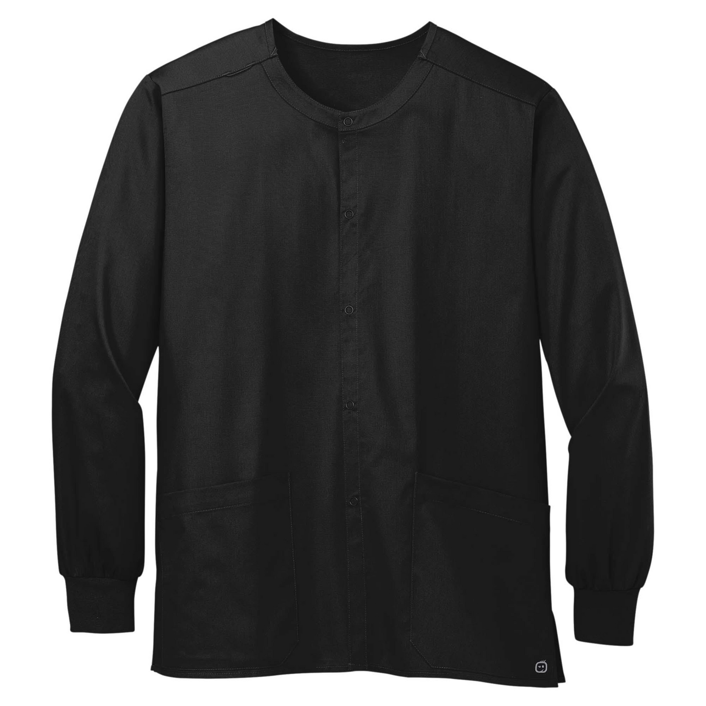 Scrub Jacket with 2 Front Pockets