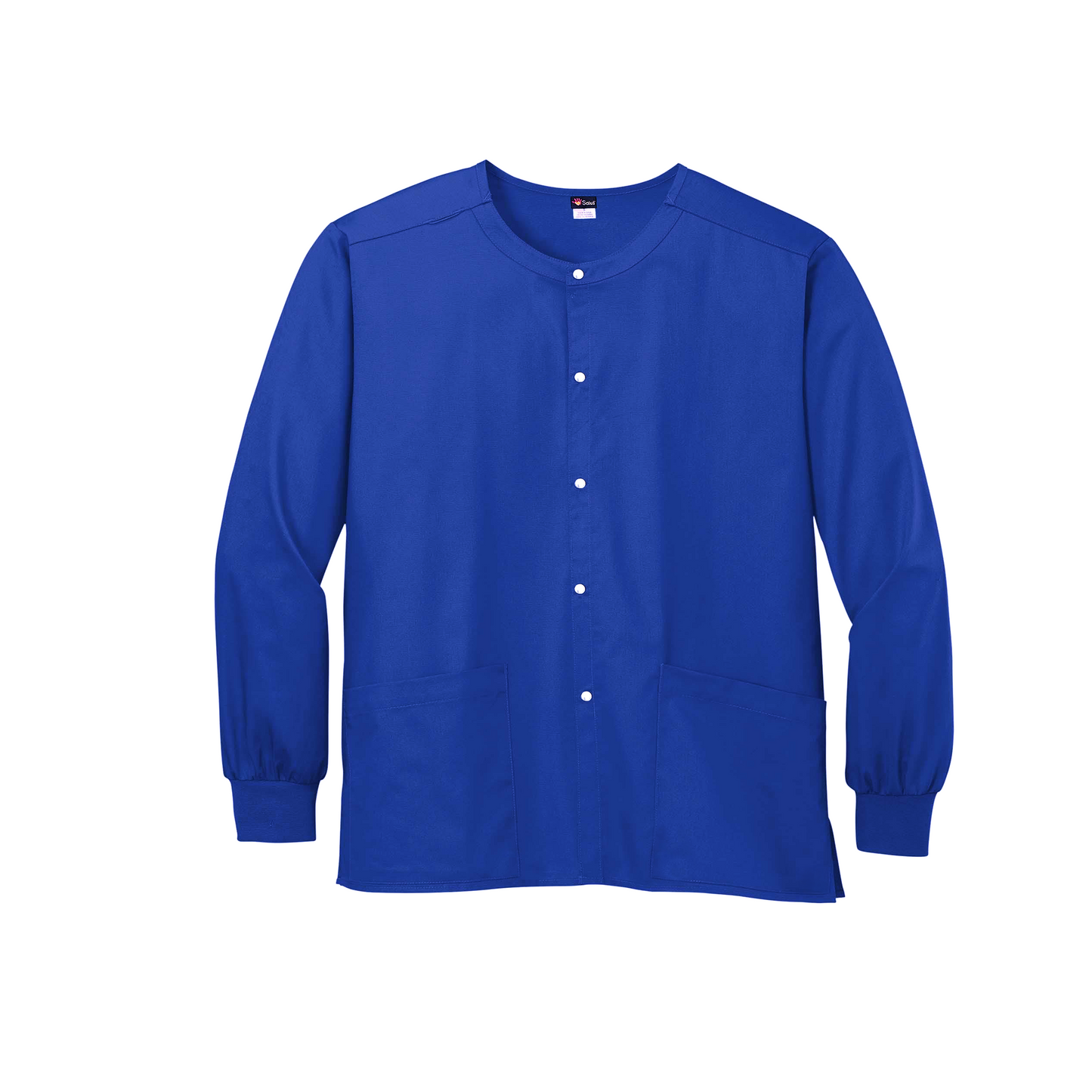 Scrub Jacket with 2 Front Pockets