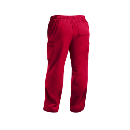 Medical Scrub Pants | 3 Pocket Cargo Scrub Bottoms with Flare Leg