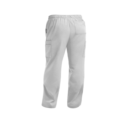 Medical Scrub Pants | 3 Pocket Cargo Scrub Bottoms with Flare Leg