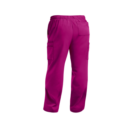 Medical Scrub Pants | 3 Pocket Cargo Scrub Bottoms with Flare Leg