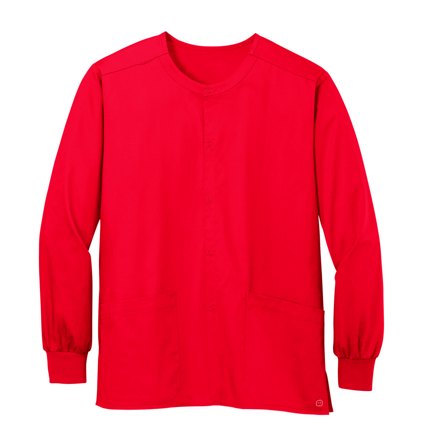 Scrub Jacket with 2 Front Pockets