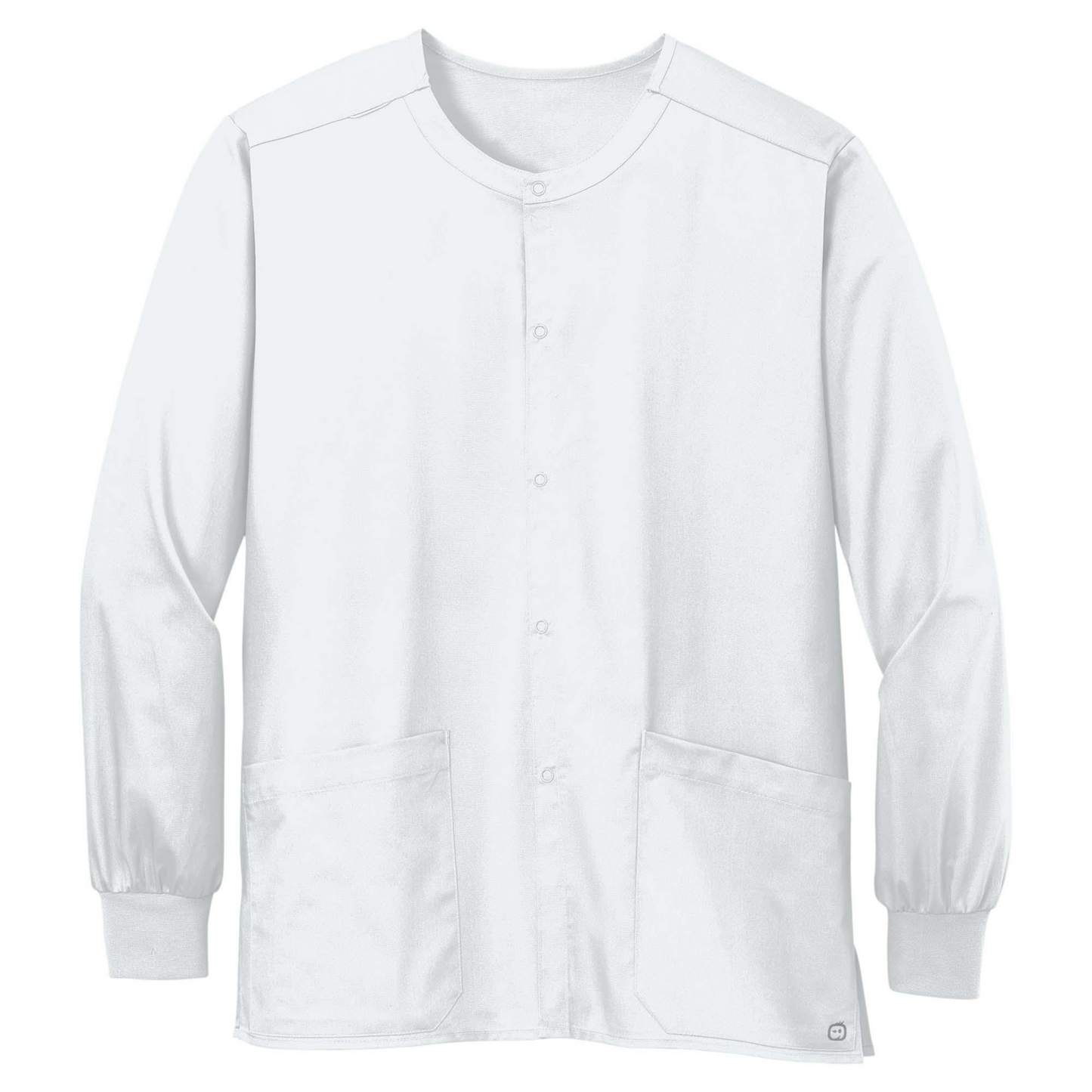 Scrub Jacket with 2 Front Pockets